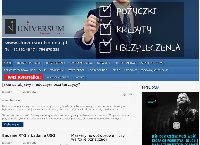 Strona internetowa z Universum Business Consulting Sp. Z O.o.