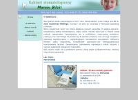 Strona internetowa z Gabinet Stomatologiczny Marcin Bilski