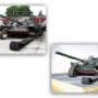 Odwzorowanie ze zdjęcia "Wymiana gąsienicy w T-72"