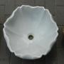 UMYWALKA KAMIENNA BIAŁY MARMUR, WHITE MARBLE SINK