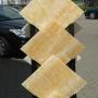 onyks miodowy w płytkach Honey Onyx tiles płytki