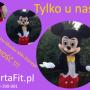 Klaun, Myszka Miki- MartaFit.pl