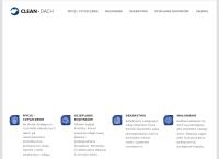 Strona internetowa z Clean Dach Gdańsk - Malowanie mycie dachów i elewacji