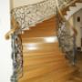 schody z balustradą giętą