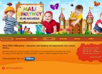 Strona internetowa z Żłobek \"Mali Odkrywcy\" - Joanna Żurawel