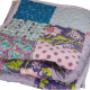 patchwork lawendowy
