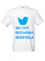 T shirt bawełniany z dowolnym nadrukiem