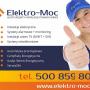 ELEKTRO-MOC baner reklamowy Elektryk Gliwice