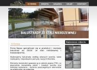 Metal-Chrom - Balustrady nierdzewne i szklane
