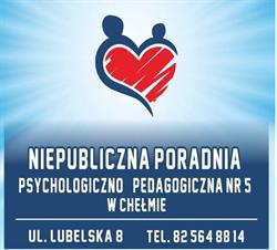 Niepubliczna Poradnia Pedagogiczno-Psychologiczna Nr 5