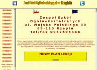 Zespół Szkół Ogólnokształcących W Rzepinie