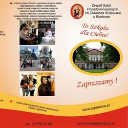 Zespół Szkół Ponadgimnazjalnych Im.t.kosciuszki W Radłowie