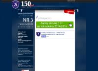 Strona internetowa z Szkoła Podstawowa Z Oddziałami Integracyjnymi Nr 3