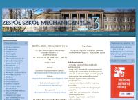 Strona internetowa z Technikum Mechaniczne Nr 17