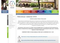Strona internetowa z Zespół Szkół Katolickich im. Bł.P.J.Frassati w Nowym Sączu