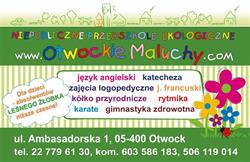 Niepubliczne Przedszkole Ekologiczne Nr 4 "otwockie Maluchy"