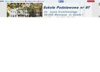 Strona internetowa z Szkoła Podstawowa Nr97