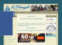 Strona internetowa z Xlv Liceum Ogólnokształcące Im. Romualda Traugutta W Warszawie