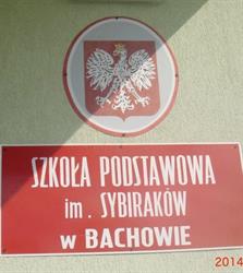 Szkoła Podstawowa Im. Sybiraków W Bachowie