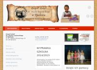 Strona internetowa z Zespół Szkół W Opaleniu