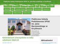 Publiczna Szkoła Podstawowa Spsk Im. Jana Baczewskiego W Gryźlinach
