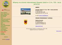 Strona internetowa z Zespół Szkół Nr 3