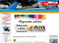 Strona internetowa z Szkoła Podstawowa