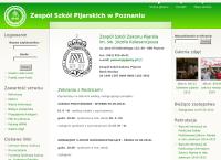 Strona internetowa z Zespół Szkół Zakonu Pijarów Poznań
