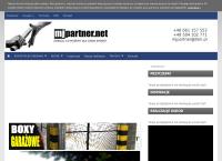 Strona internetowa z MJ- Partner