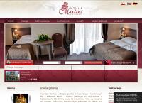 Strona internetowa z Villa Martini