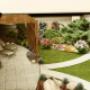projekt architektury ogrodowej - pergola, trejaż