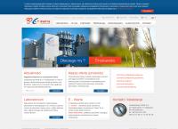 Strona internetowa z Cementownia Warta S.A.