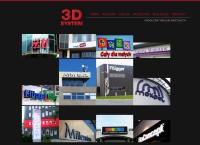 Strona internetowa z 3D System Sp. z o.o.