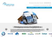 Strona internetowa z Ubezpieczenia Katarzyna Kubin