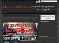 Strona internetowa z Muzykomania