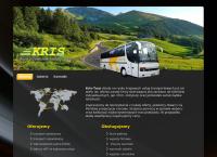Strona internetowa z P.h.u.t. Kris-Tour Krzysztof Komnata