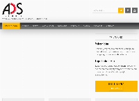 Strona internetowa z ADS Technic sp. z o.o.
