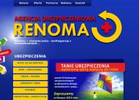 Strona internetowa z Renoma+ Multiagencja Wojciech Fabia