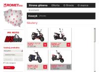 Strona internetowa z Romet Garwolin