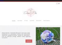 Strona internetowa z Decorpro - Studio Florystyki i Dekoracji