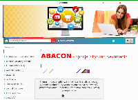 Strona internetowa z Abacon