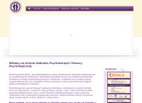 Strona internetowa z Gabinet Psychoterapii i Pomocy Psychologicznej