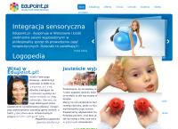 Strona internetowa z Edupoint.pl - Gabinety Terapii Dziecięcej
