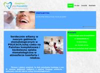 Strona internetowa z Stomatologia Przy Grunwaldzkiej