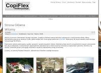 Strona internetowa z Copi-Flex Seat