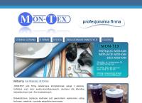 Strona internetowa z Mon-Tex Pacholski