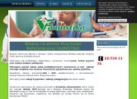 Strona internetowa z Przychodnia Weterynaryjna Faunistika