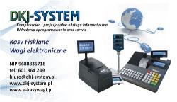 Dkj-System Kasy Fiskalne Wagi Elektroniczne Usługi Informatyczne