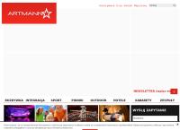 Strona internetowa z ARTMANN - organizacja imprez