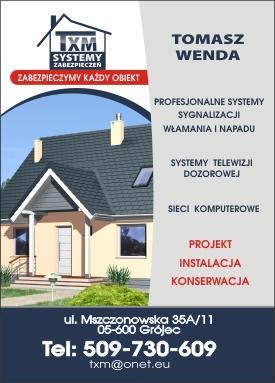 Txm Systemy Zabezpieczeń Tomasz Wenda